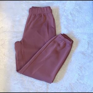 Roma concept muave pink drawstring sweatpants